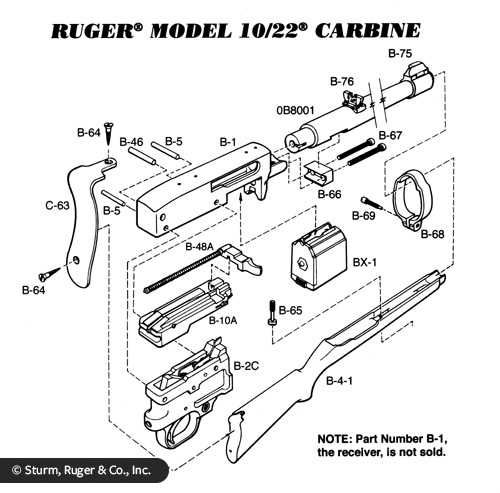 10 22 parts diagram