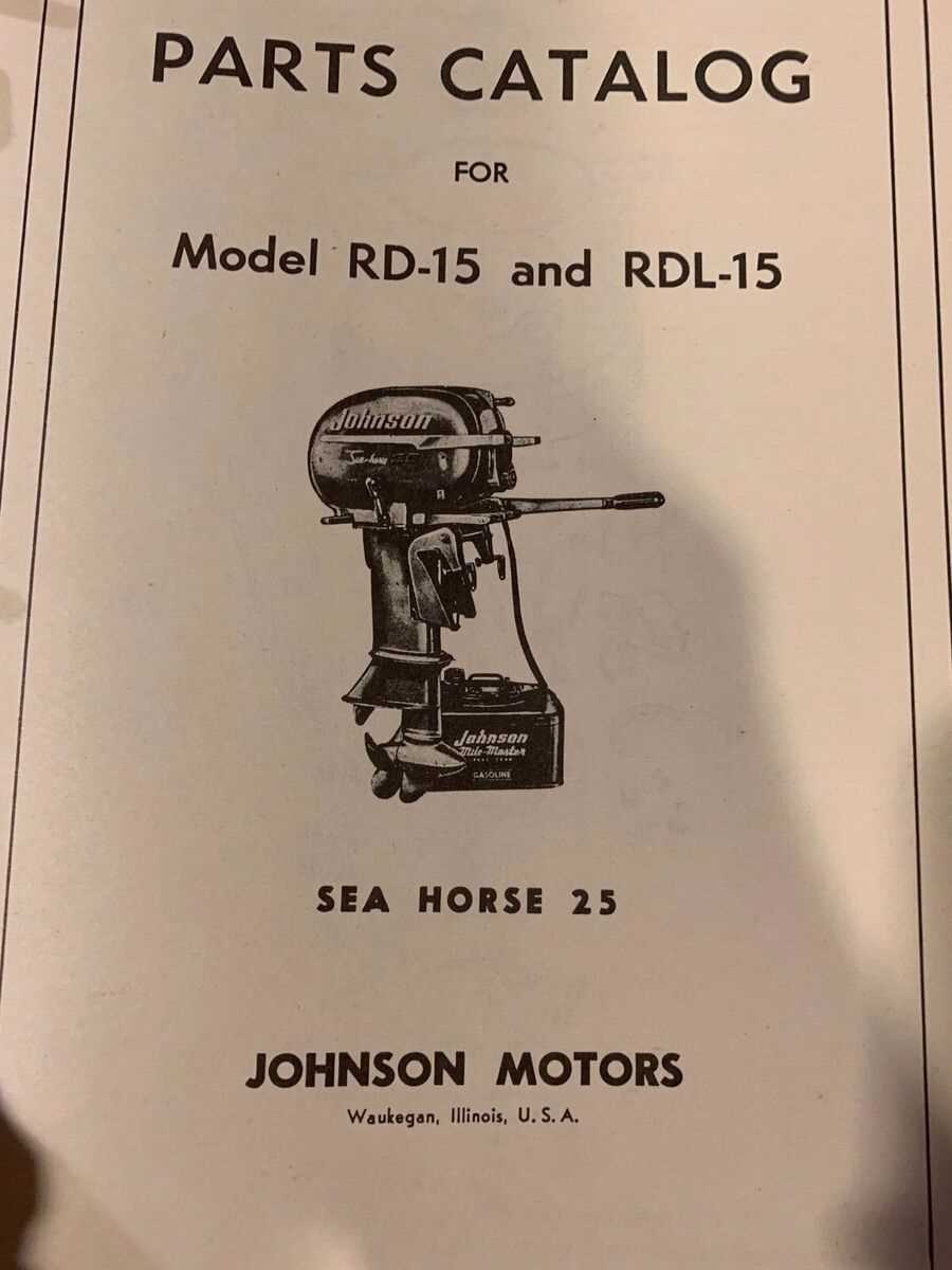 15 hp johnson outboard parts diagram