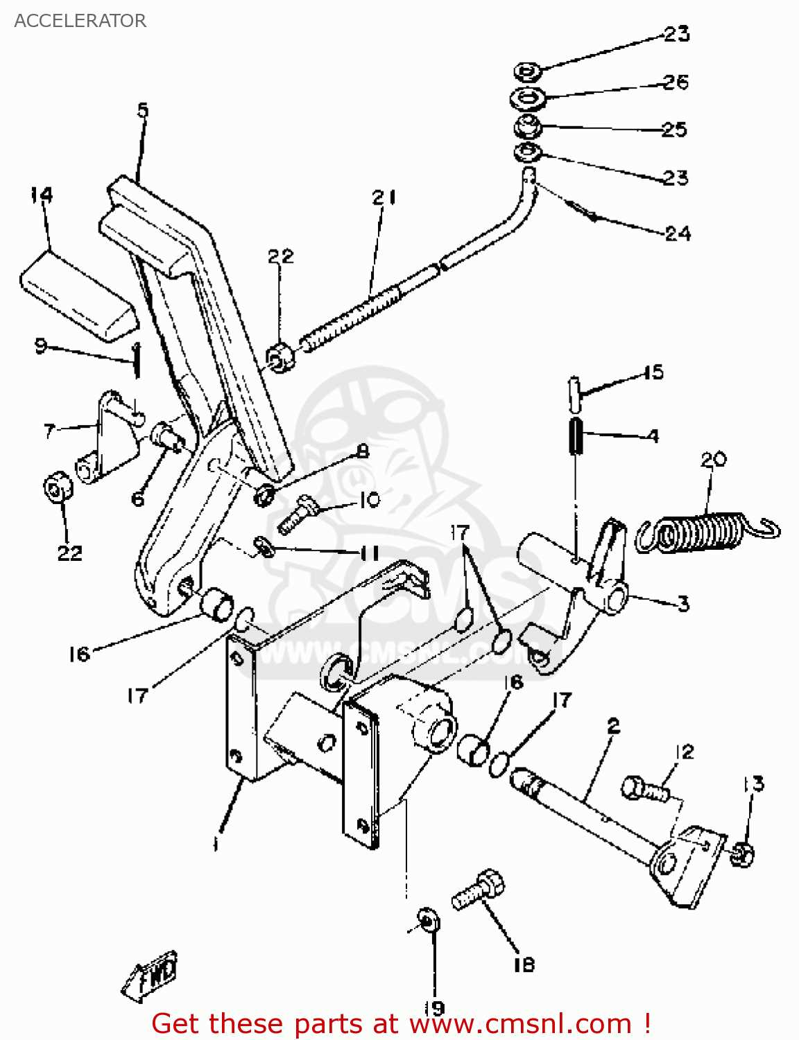 1988 ezgo golf cart parts diagram