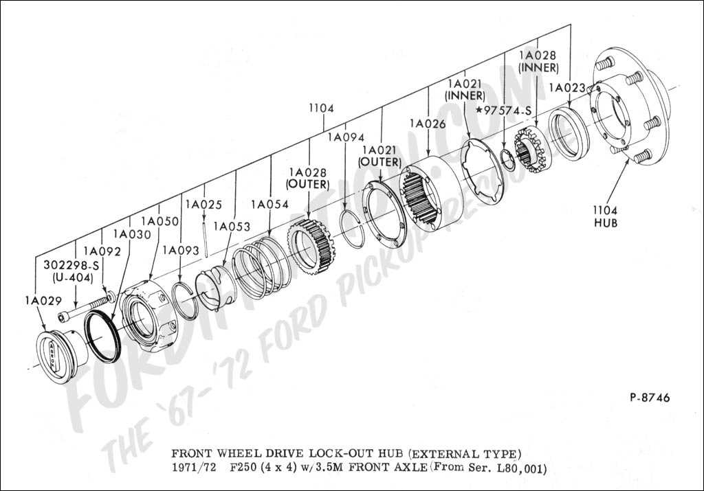 2002 ford f250 front end parts diagram