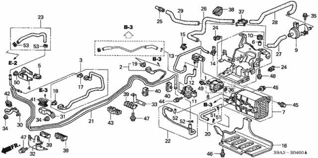 2004 honda crv engine parts diagram