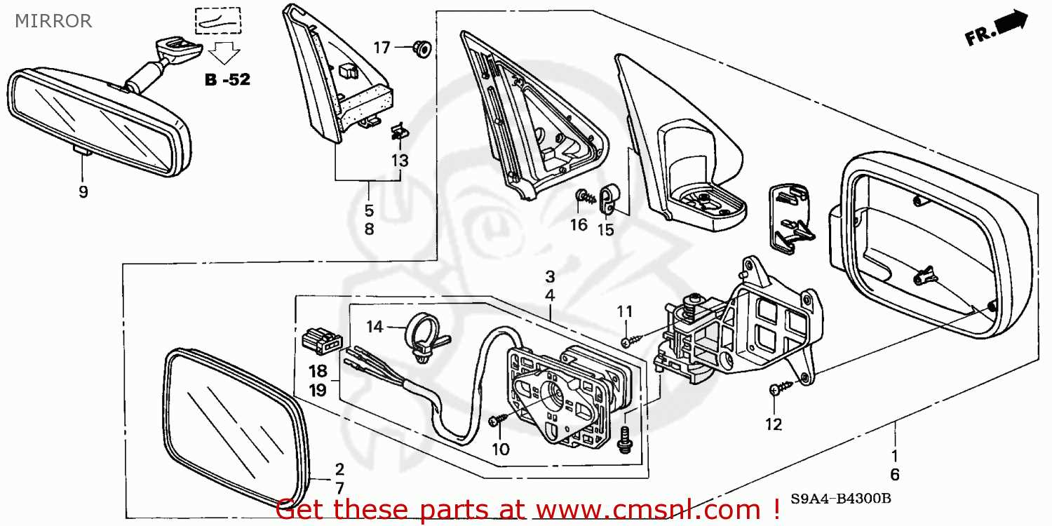 2004 honda crv parts diagram