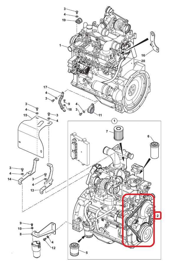 2005 chevy equinox engine parts diagram