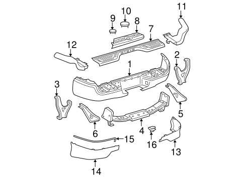 2008 toyota tacoma parts diagram