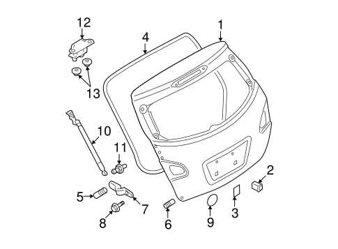 2013 nissan rogue parts diagram