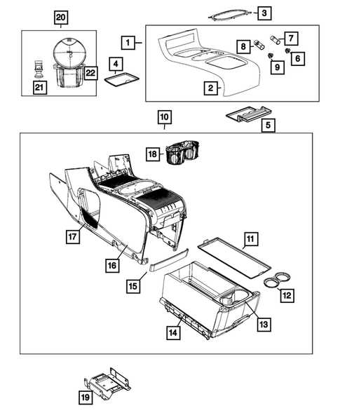 2014 chrysler town and country parts diagram