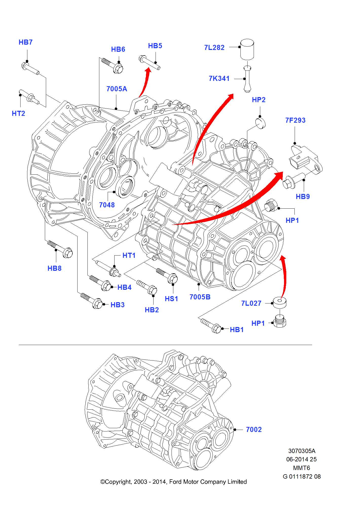 2014 ford focus parts diagram