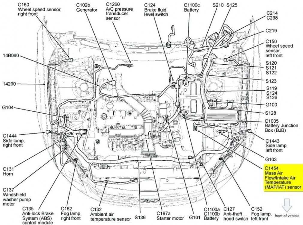 2014 ford focus parts diagram