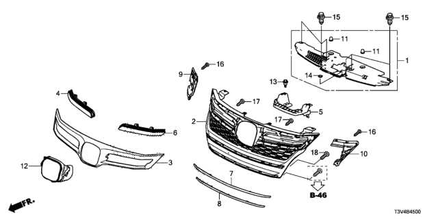 2014 honda accord parts diagram