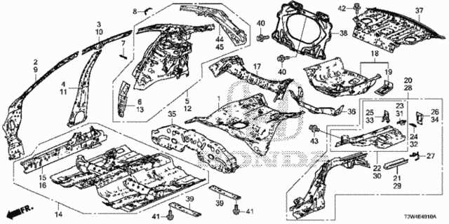 2015 honda accord parts diagram