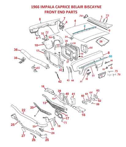 2015 chevy impala parts diagram