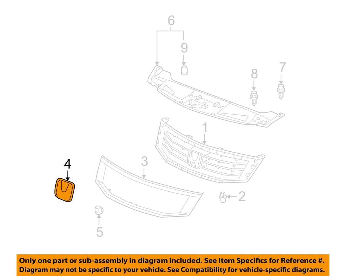 2016 honda accord parts diagram