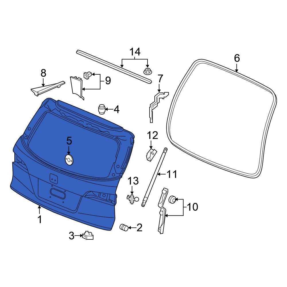 2016 honda pilot parts diagram