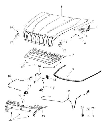 2016 jeep cherokee parts diagram