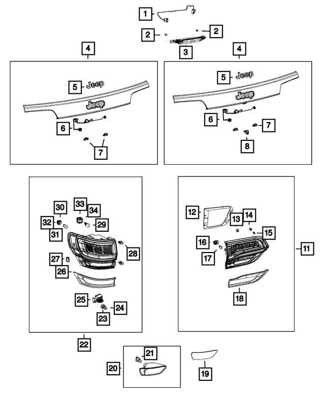 2017 jeep grand cherokee parts diagram