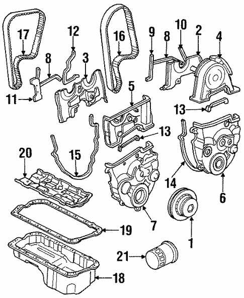 honda accord engine parts diagram