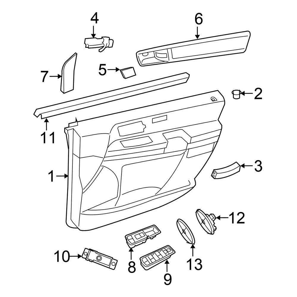 2014 chrysler town and country parts diagram