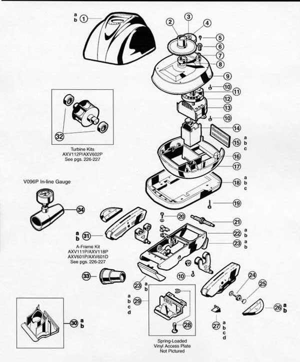 hayward navigator parts diagram