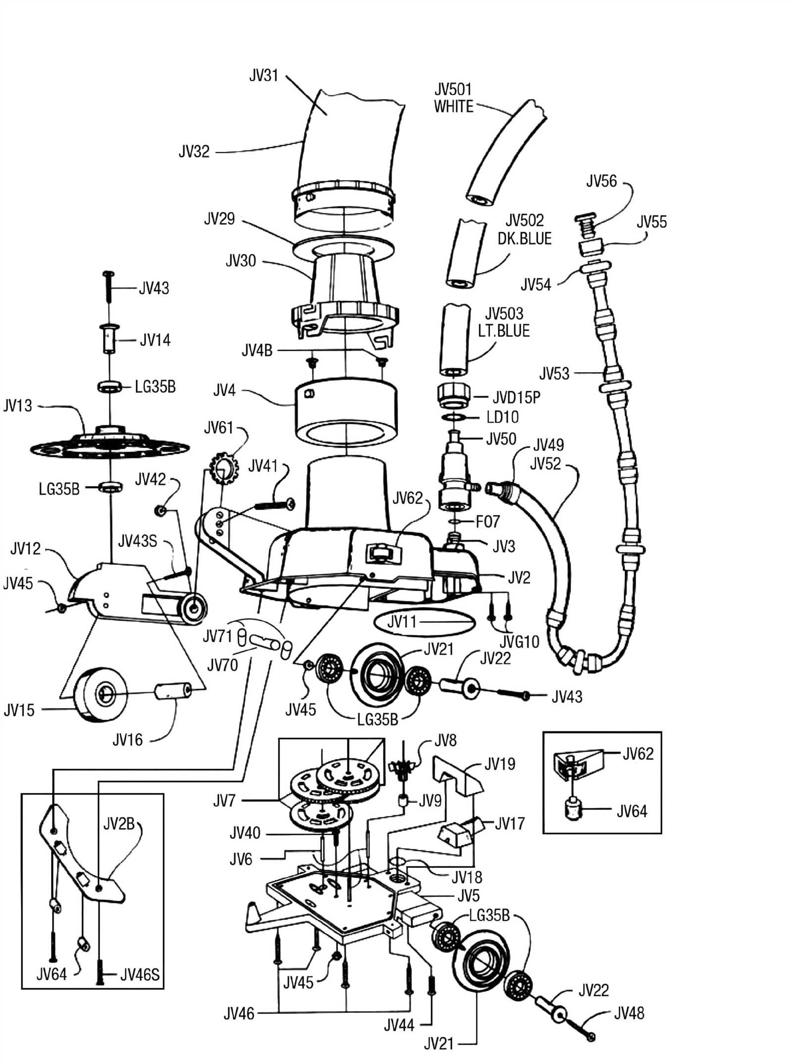 diesel engine diagram parts