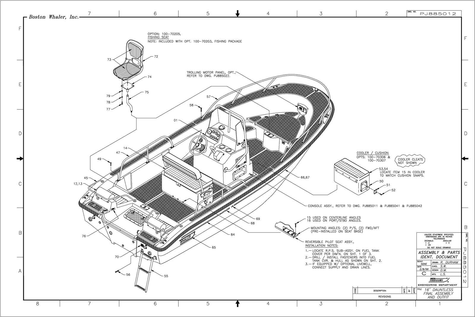 boston whaler parts diagram