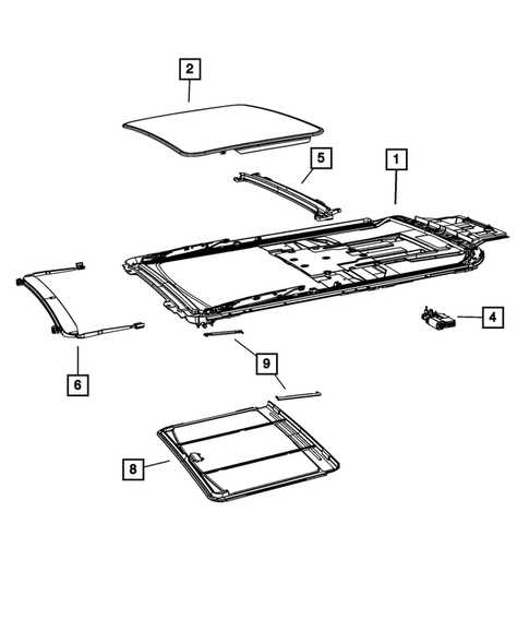 chrysler town and country parts diagram