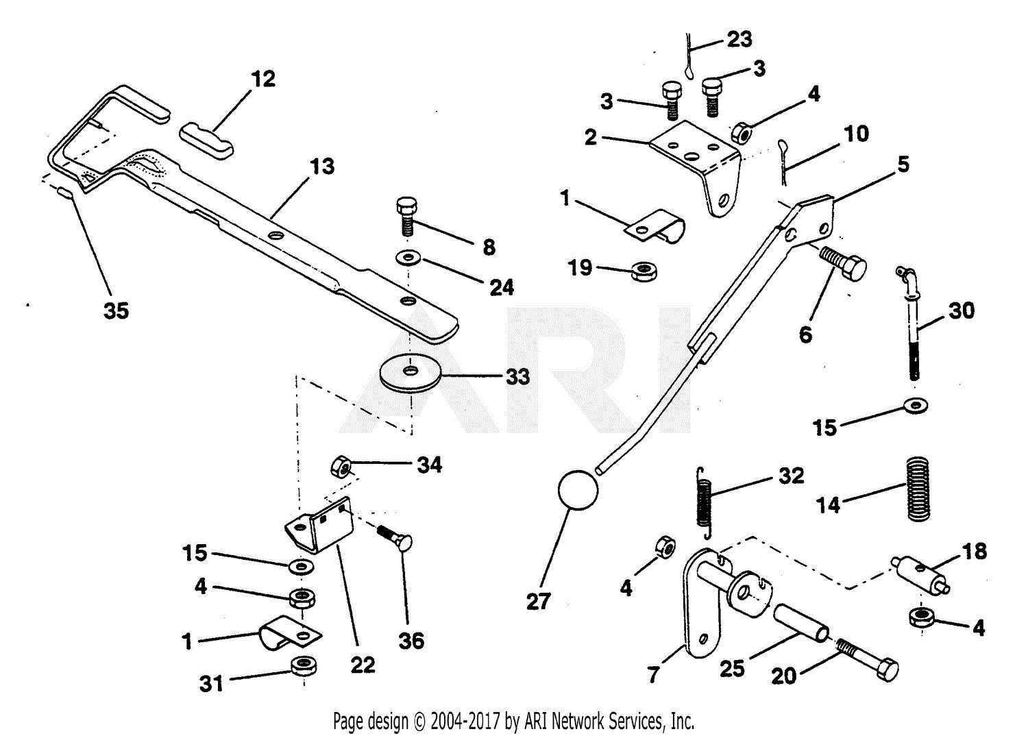 john deere lx176 parts diagram