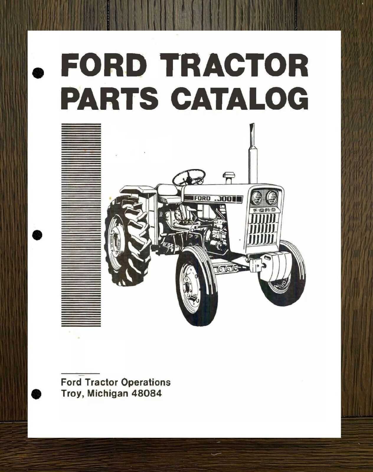 ford 3000 parts diagram