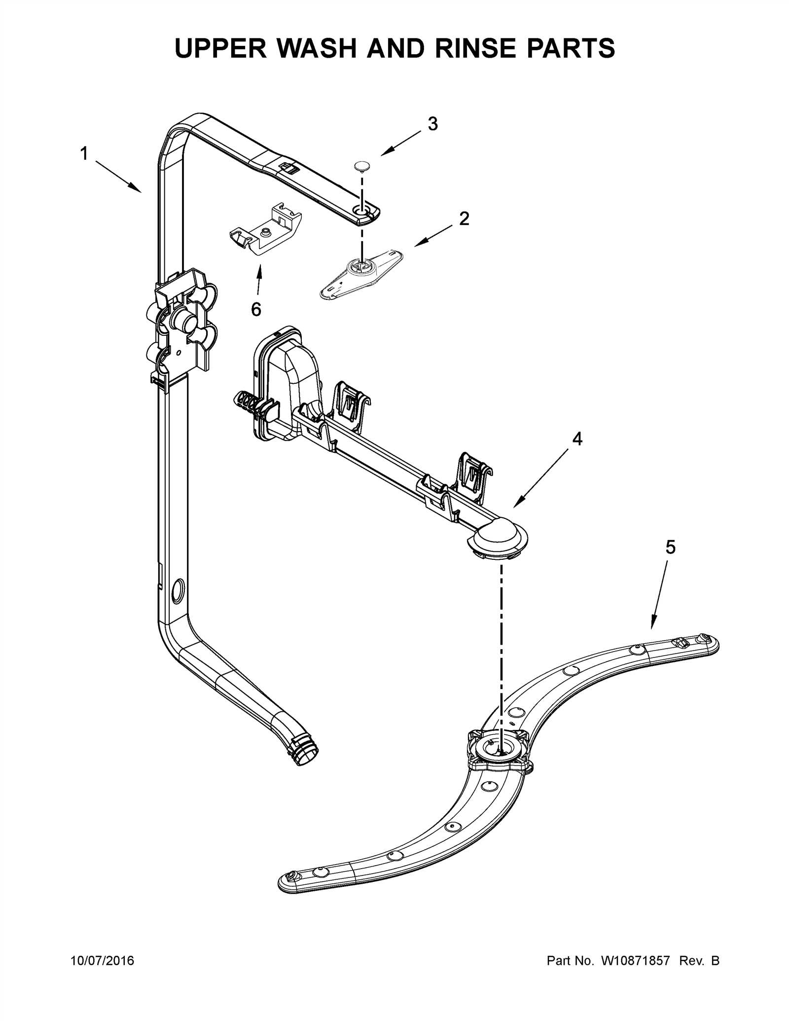 kenmore dishwasher model 665 parts diagram