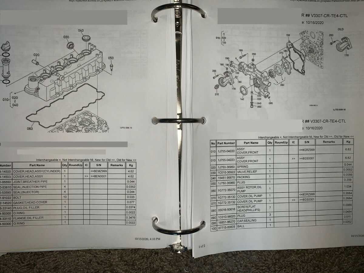 kubota l5030 parts diagram