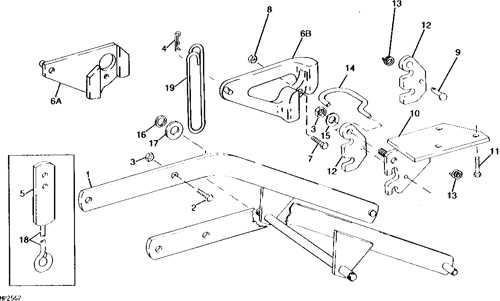 john deere 214 mower deck parts diagram