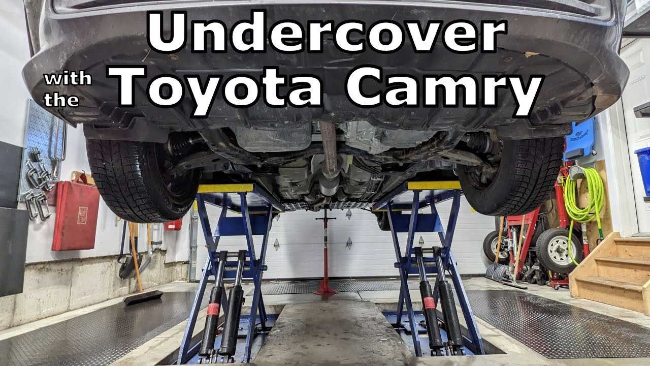 toyota camry undercarriage parts diagram