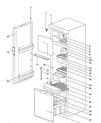 frigidaire side by side refrigerator parts diagram