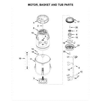 kenmore model 110 parts diagram