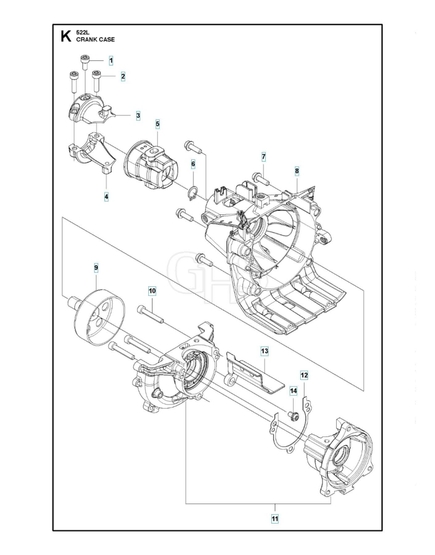 husqvarna 522l parts diagram