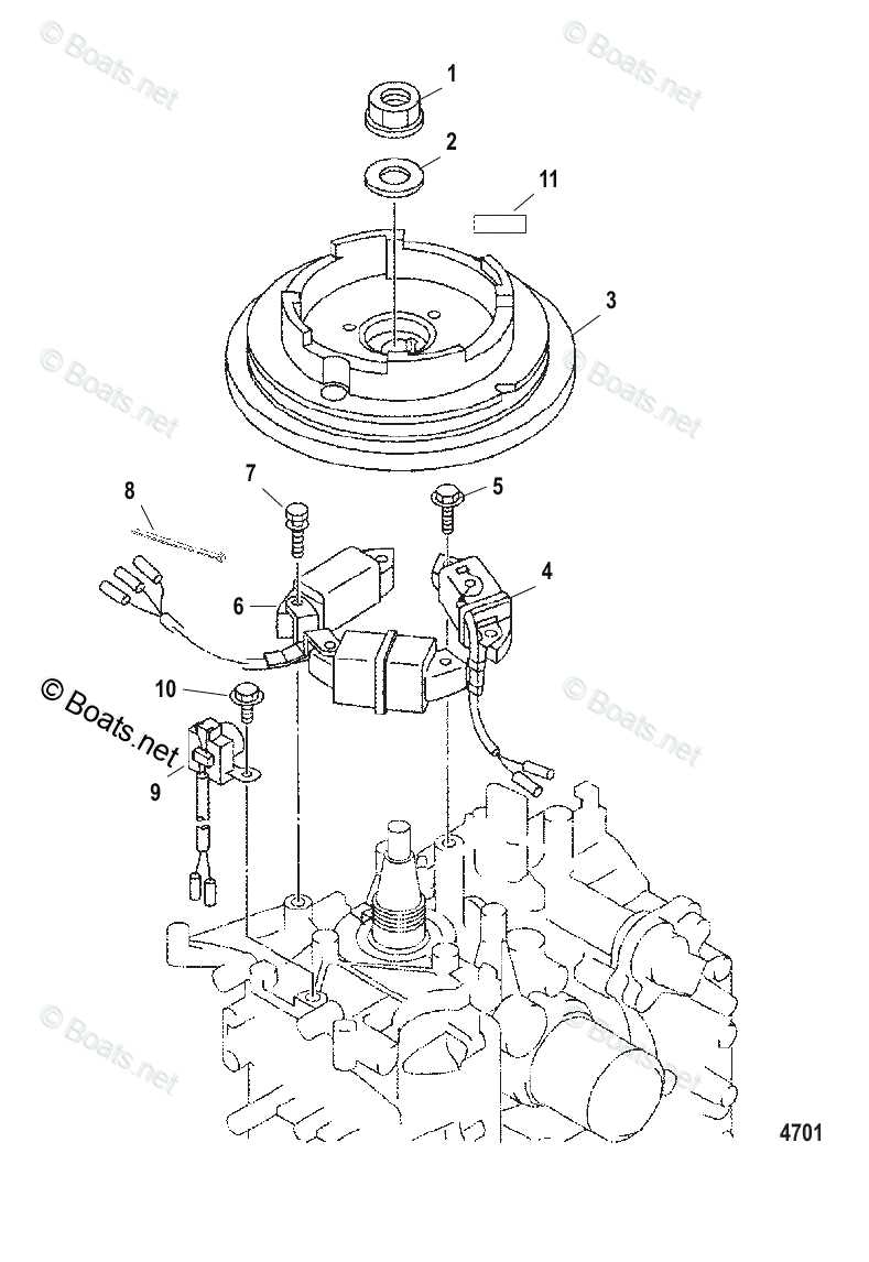 mercury 9.9 4 stroke parts diagram