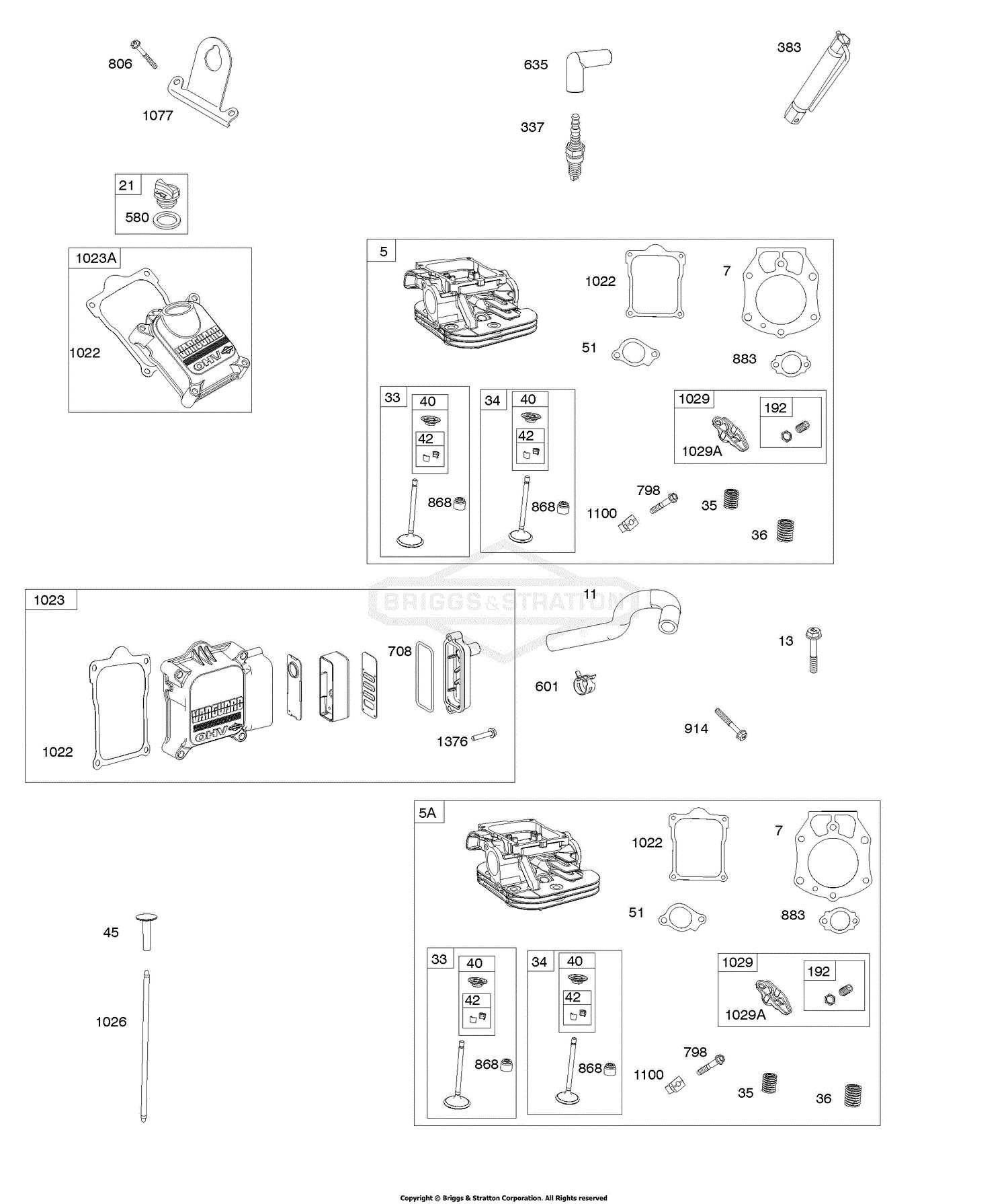 briggs and stratton 33r877 parts diagram