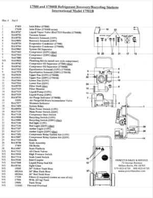 robinair 34288 parts diagram