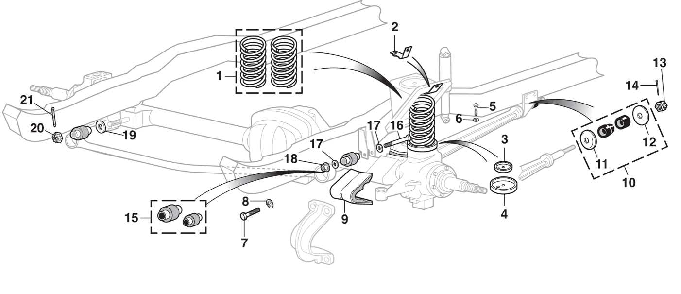 truck front end parts diagram