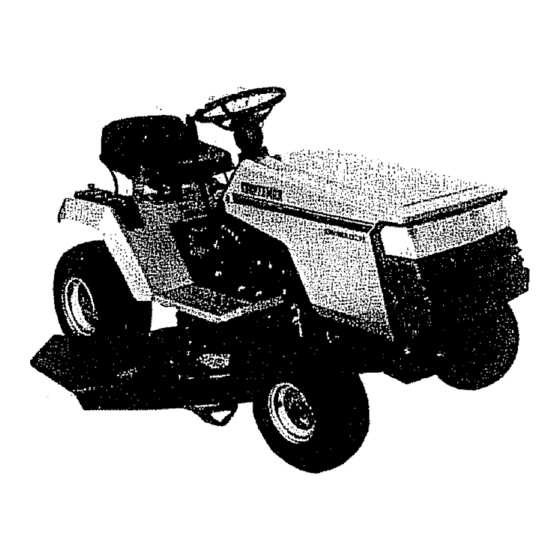 craftsman lt1000 steering parts diagram