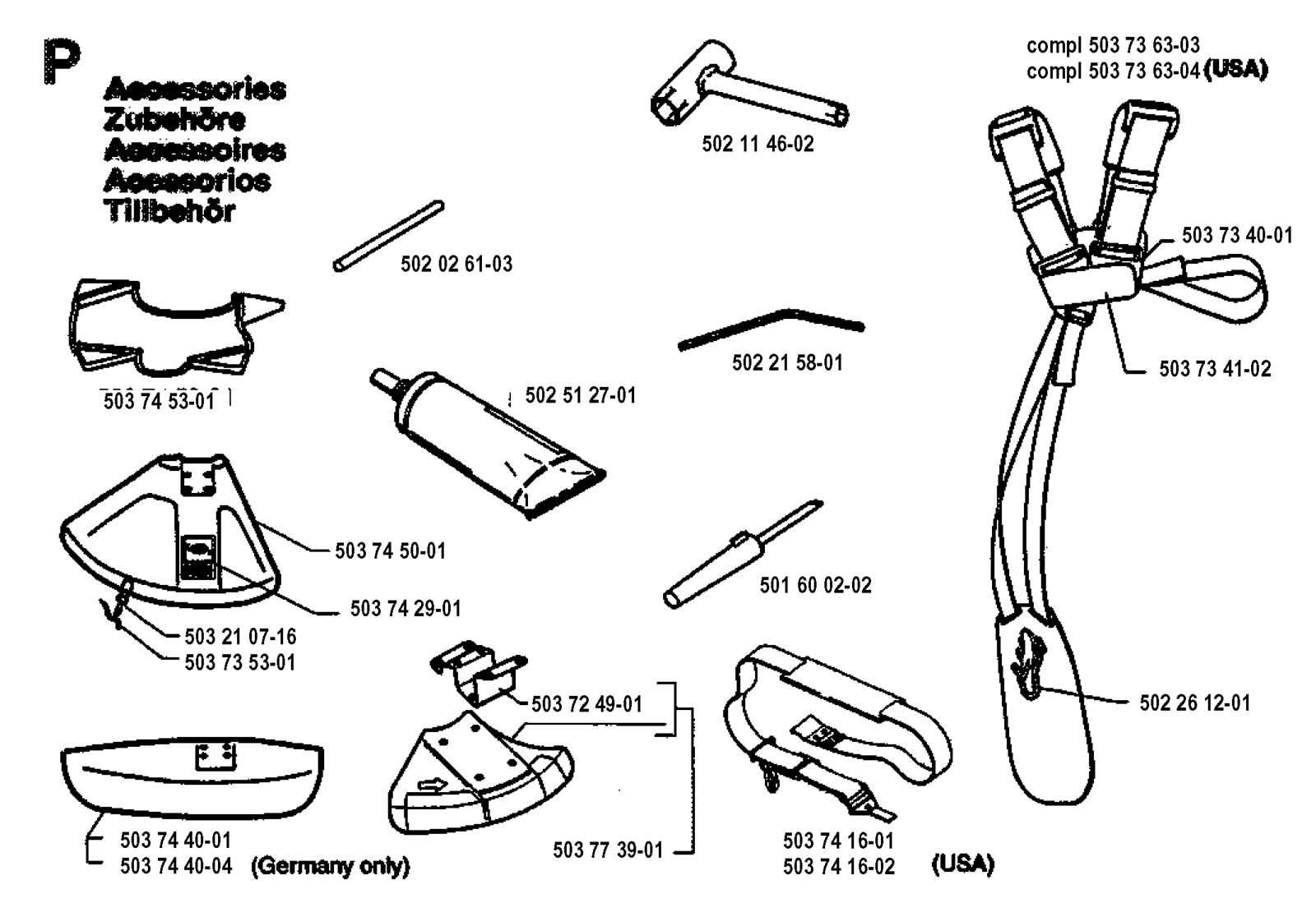 husqvarna 322l parts diagram