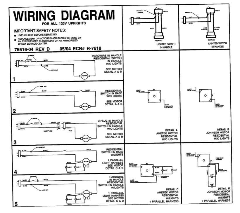 oreck xl vacuum parts diagram