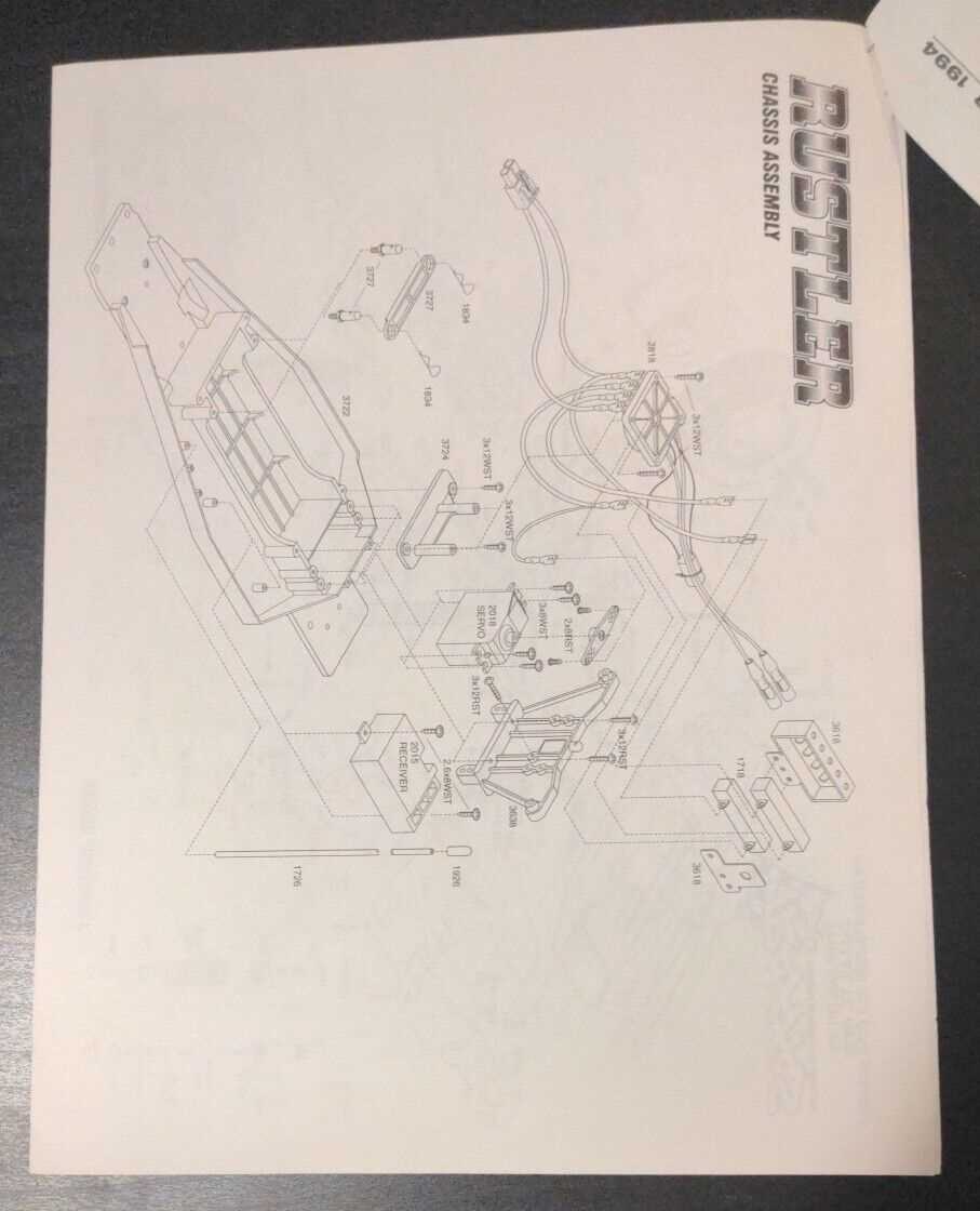 traxxas stampede 2wd parts diagram