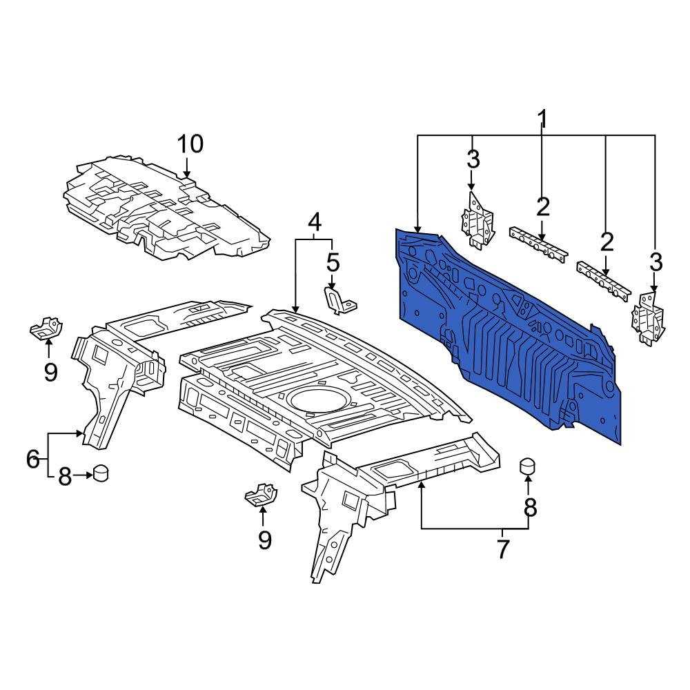 toyota camry body parts diagram