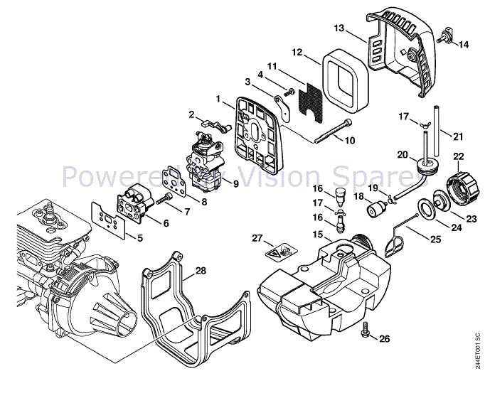 stihl fs91r parts diagram