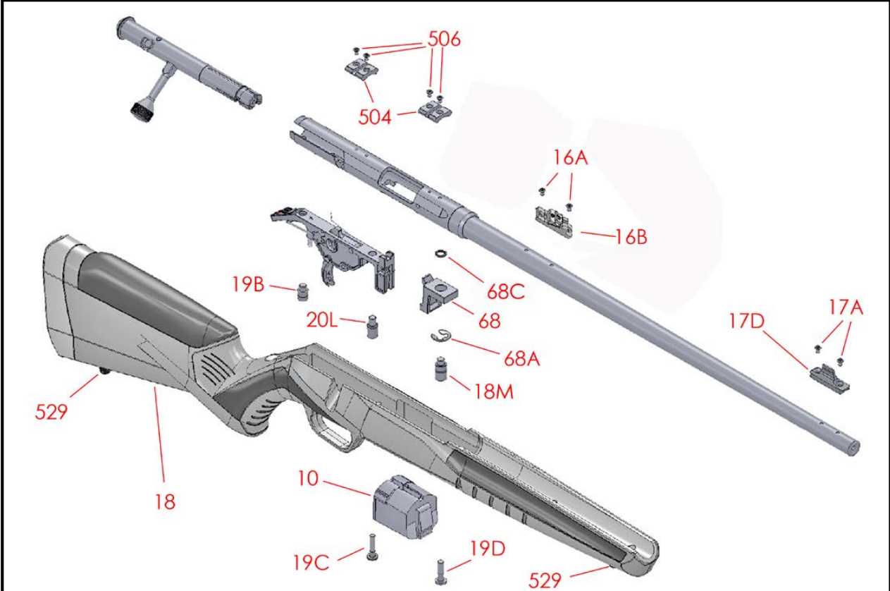 22 rifle savage arms parts diagram