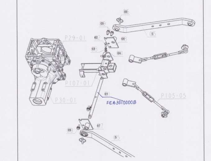 3 point hitch parts diagram