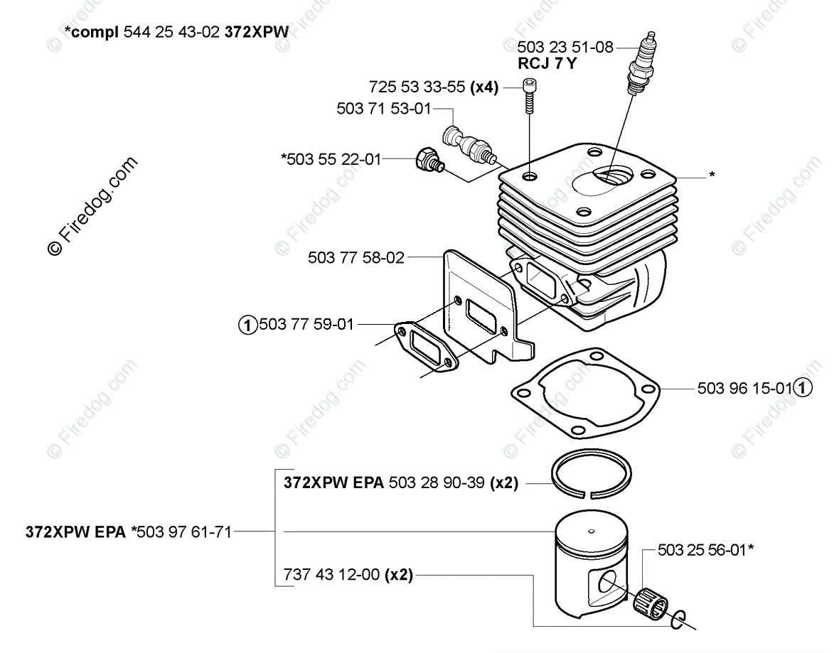 372xp parts diagram