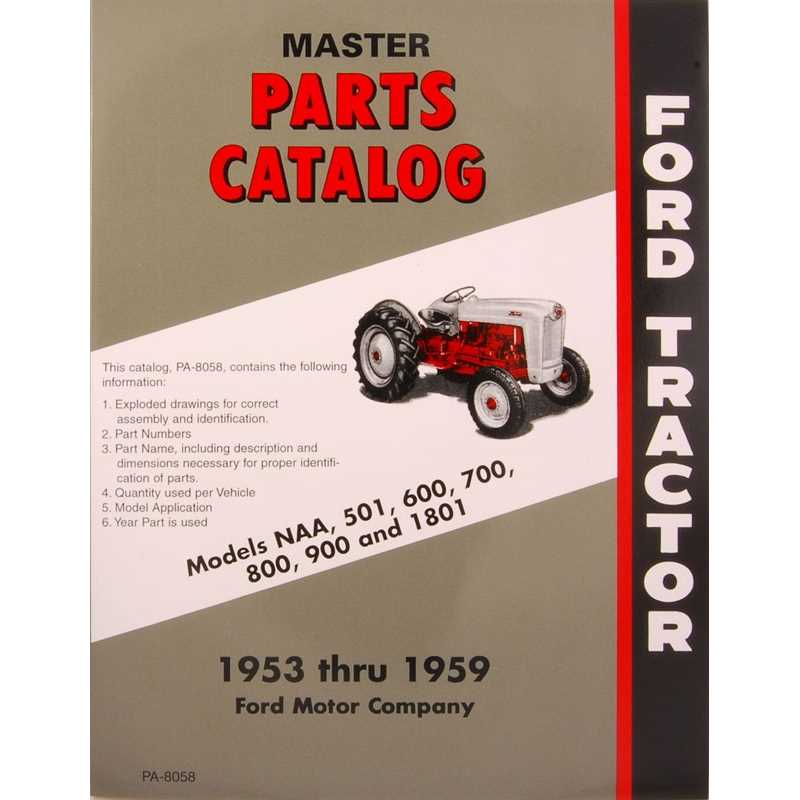 8n ford tractor parts diagram