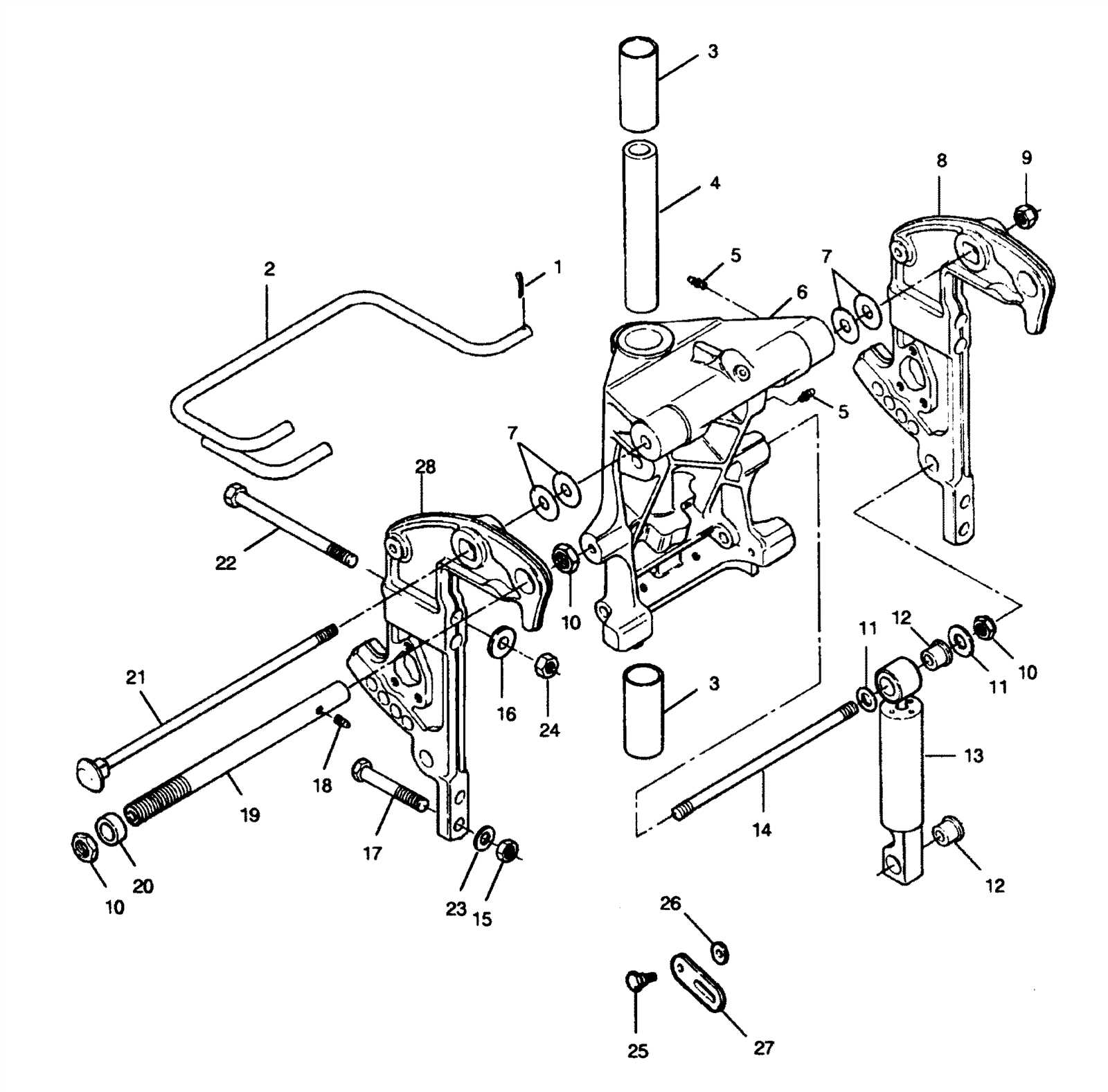 90 hp mercury outboard parts diagram