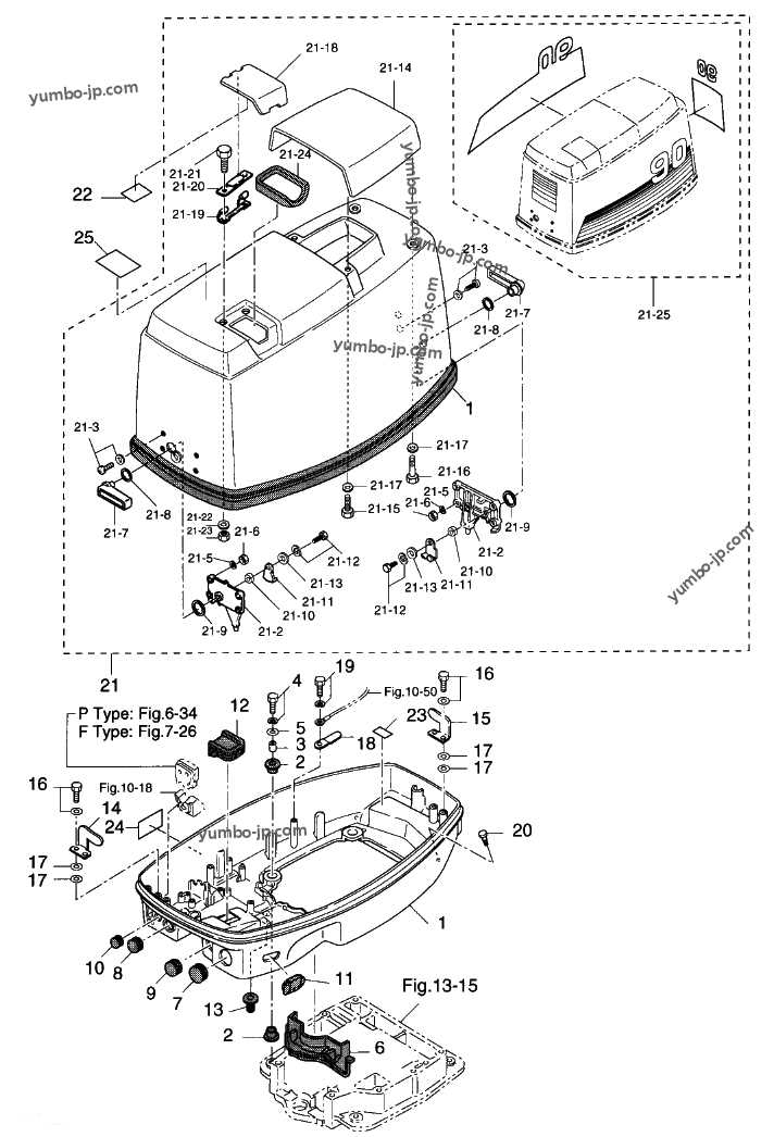 90 hp mercury outboard parts diagram